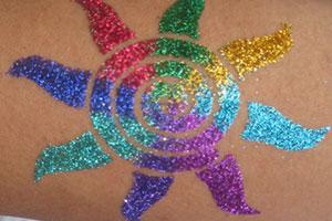 Bat Mitzvah Entertainment Glitter Tattoo